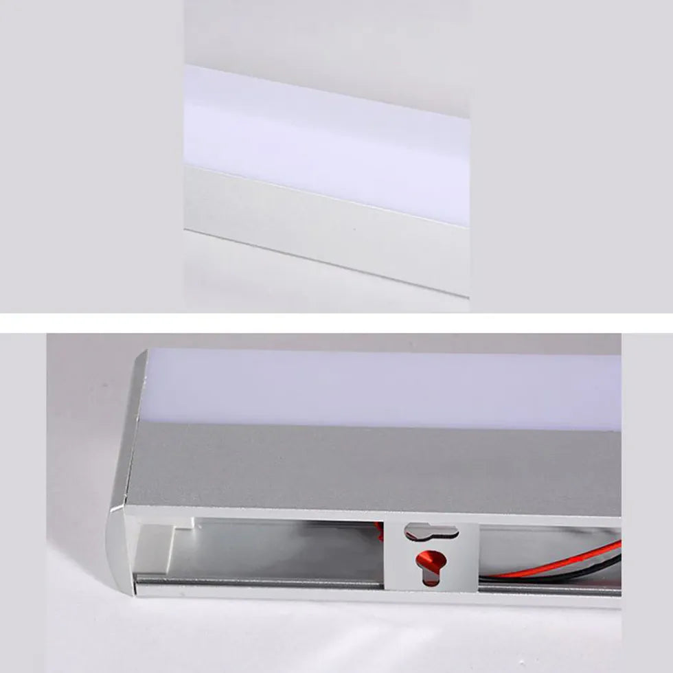 Rectangular Led White Bathroom Wall Lights