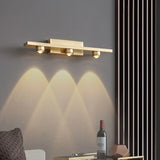 Brushed Process Led Gold Wall Lights