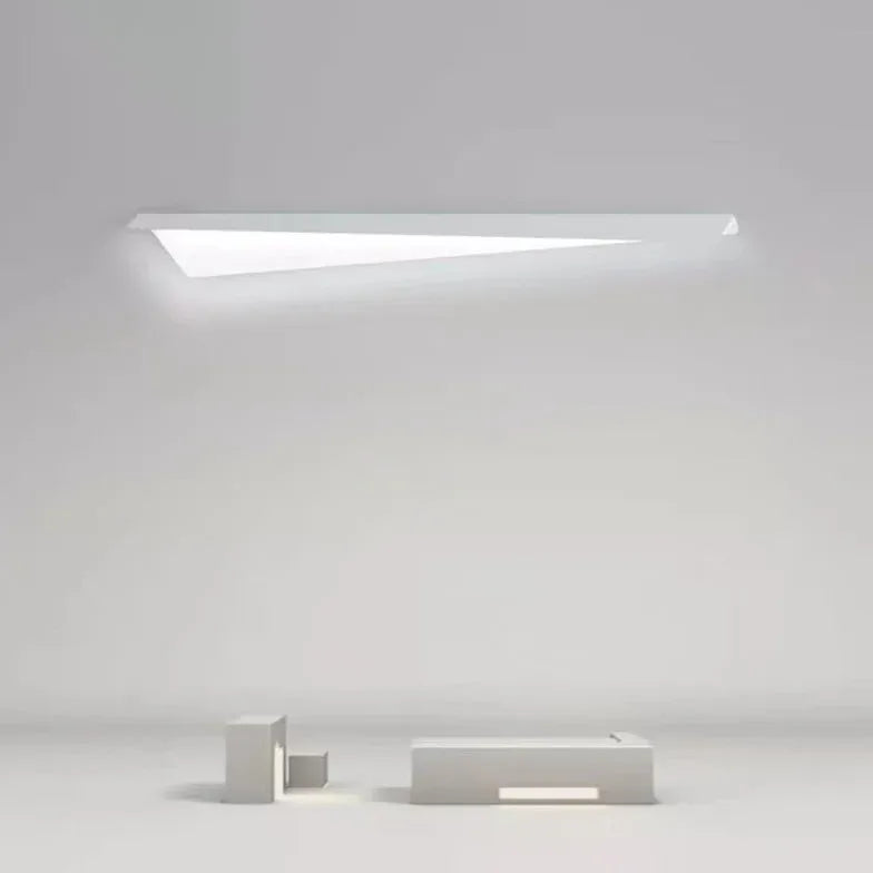 Wandleuchte minimalistisch weiß moderne elegante Beleuchtung