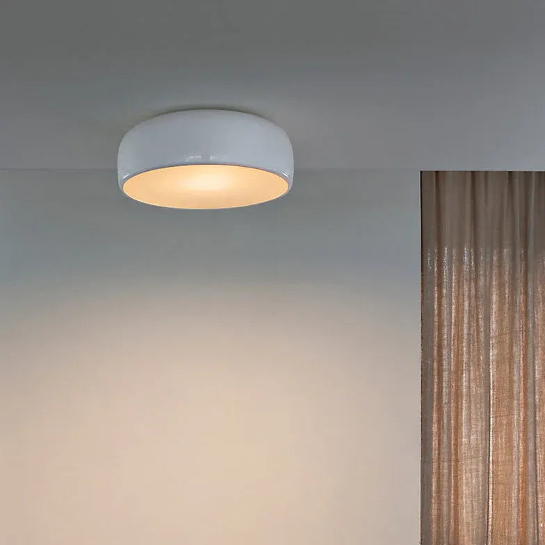 Glossy Disc Modern Minimalist Ceiling Light