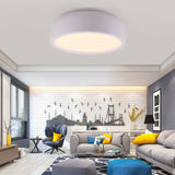 Glossy Disc Modern Minimalist Ceiling Light