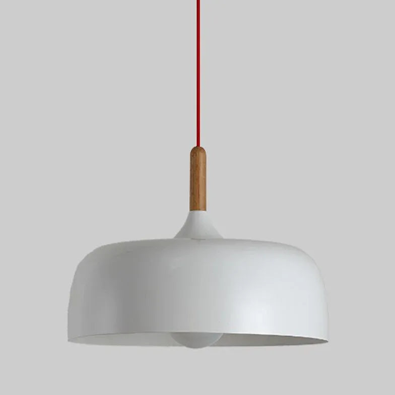 Matte Minimalist Round Modern Pendant Light