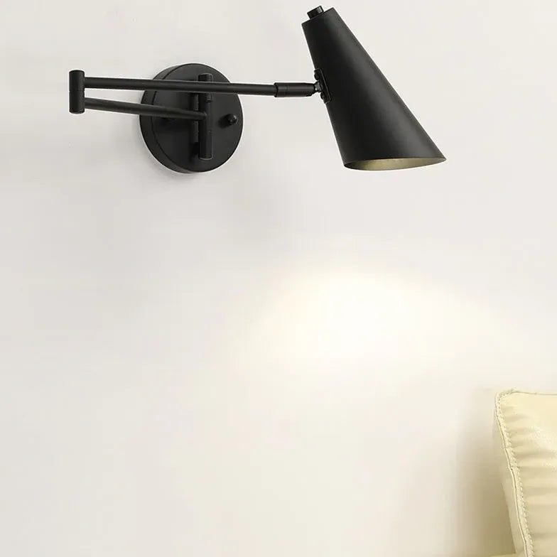 Leselampe Schwarz modern faltbar minimalistisches Design - Clowas.de