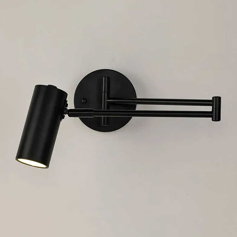 Leselampe Schwarz modern faltbar minimalistisches Design - Clowas.de