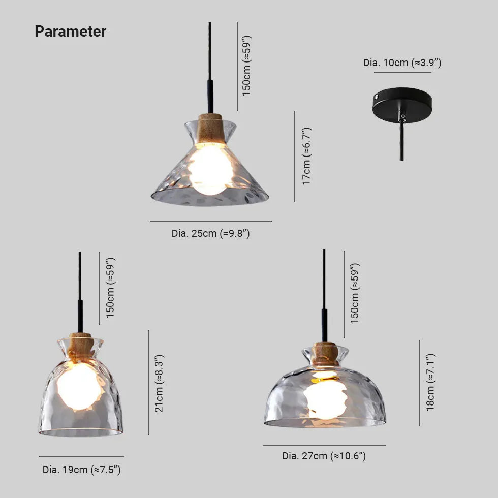 Pendelleuchte Glas Matt moderne minimalistische