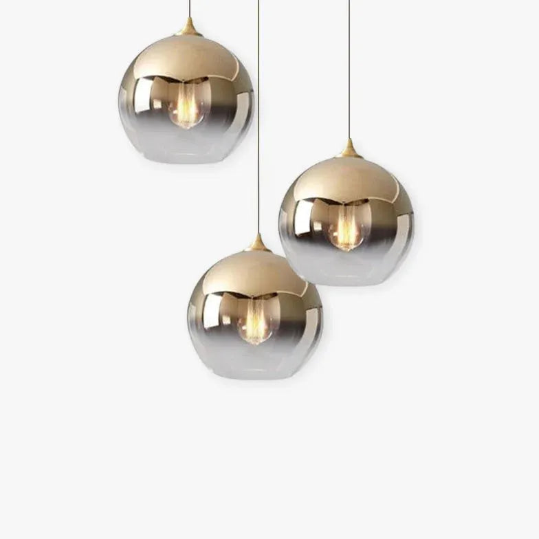 Pendelleuchte Kugel Gold Nordisch Modern Minimalist