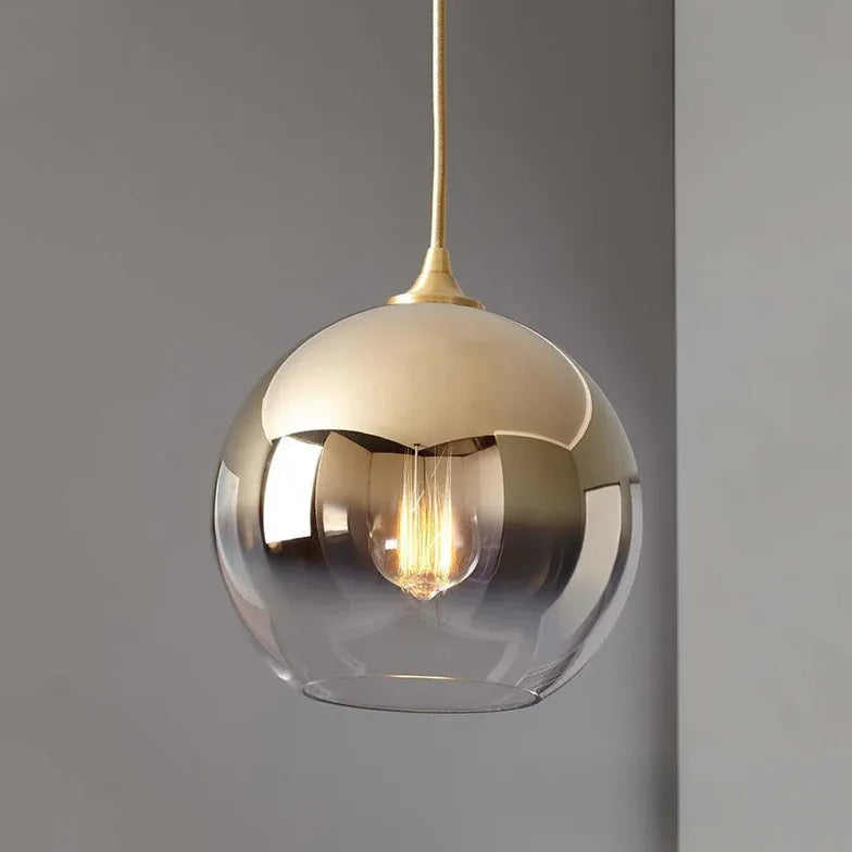 Pendelleuchte Kugel Gold Nordisch Modern Minimalist