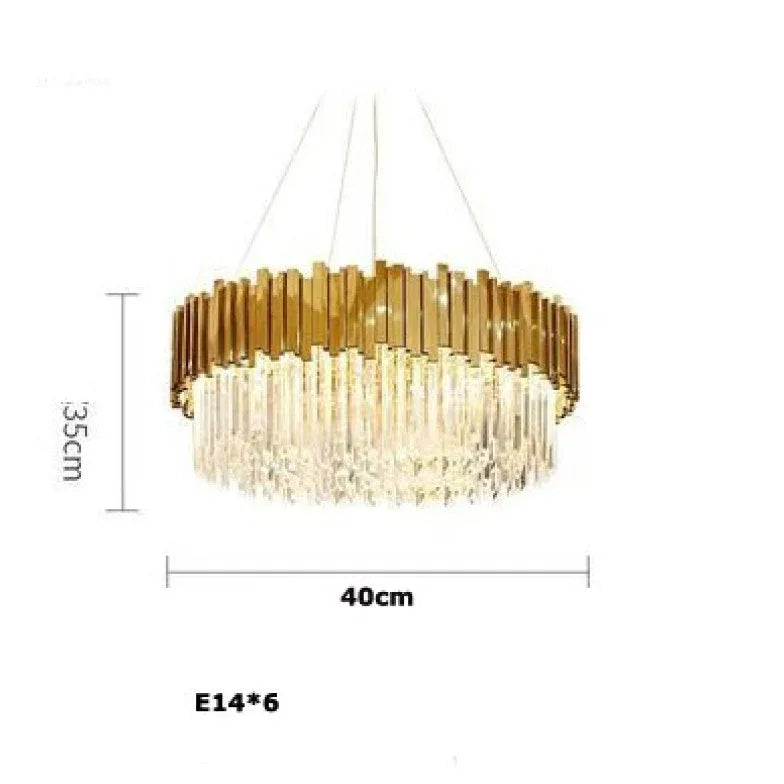 Light Luxury Atmosphere Traditional Chandeliers