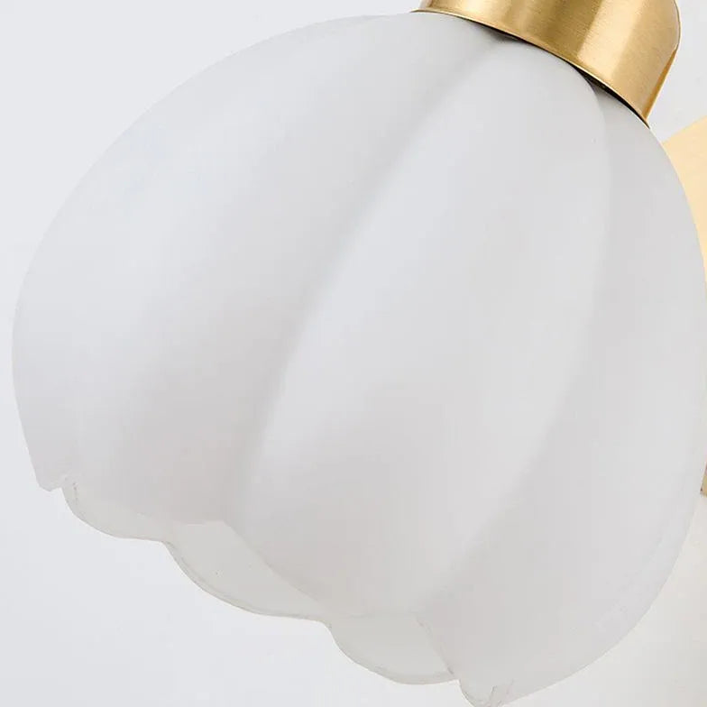 Gold lily Bedroom Plug in Wall Lights