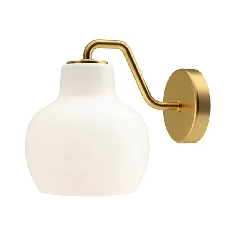 Cream Gly Lily Gold Wandleuchten