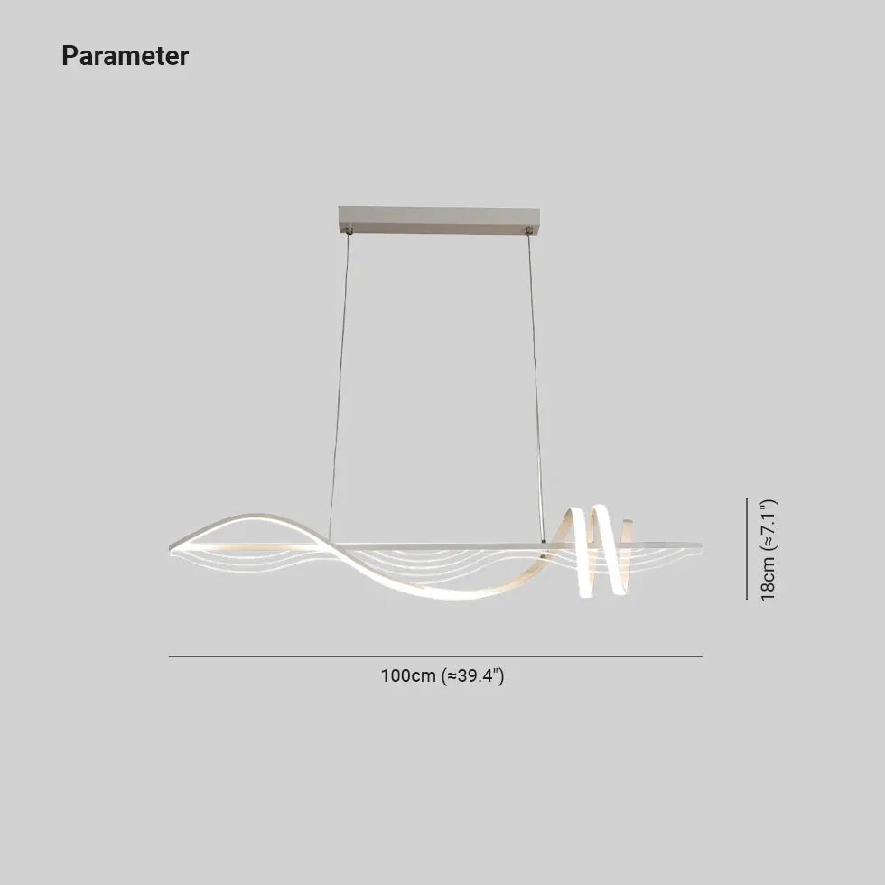 Linear Pendelleuchte nordisch schlicht moderne Esszimmer - Clowas.de