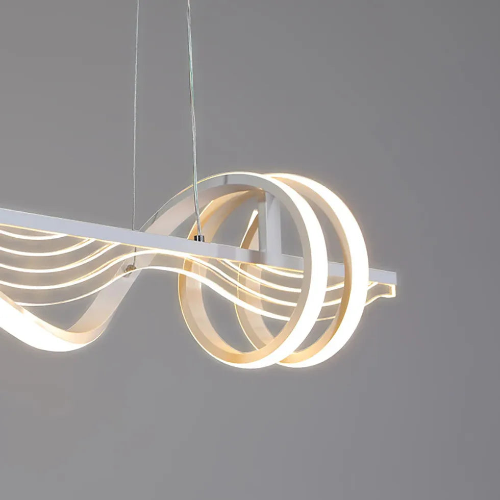 Linear Pendelleuchte nordisch schlicht moderne Esszimmer - Clowas.de