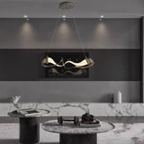 Elegant Wavy Shaped LED Pendant Light