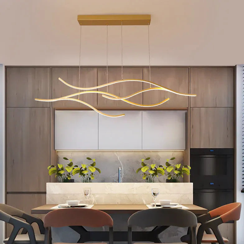 Multi-Curve Modern Minimalist Pendant Light