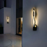 Wave Styling Led Modern Wall Lights