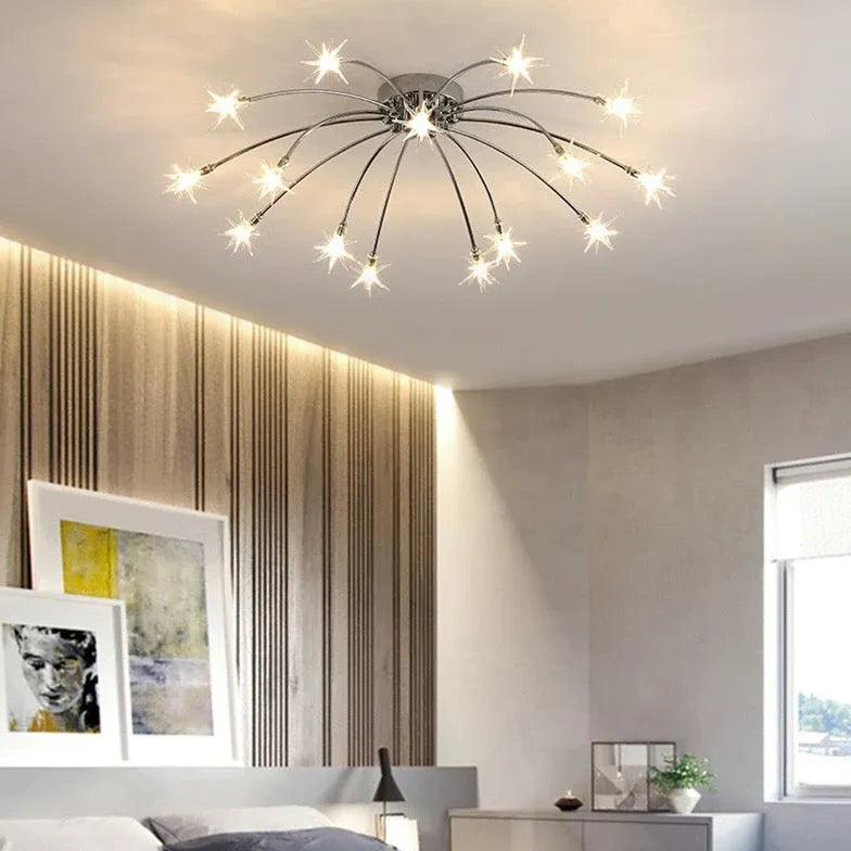 Pyrotechnics Modern LED Flush Ceiling Lights