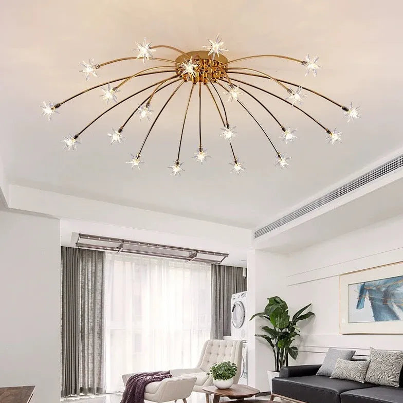 Pyrotechnics Modern LED Flush Ceiling Lights