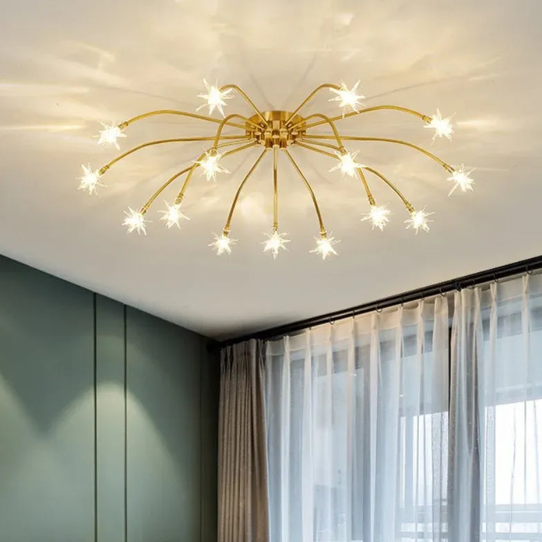 Pyrotechnics Modern LED Flush Ceiling Lights