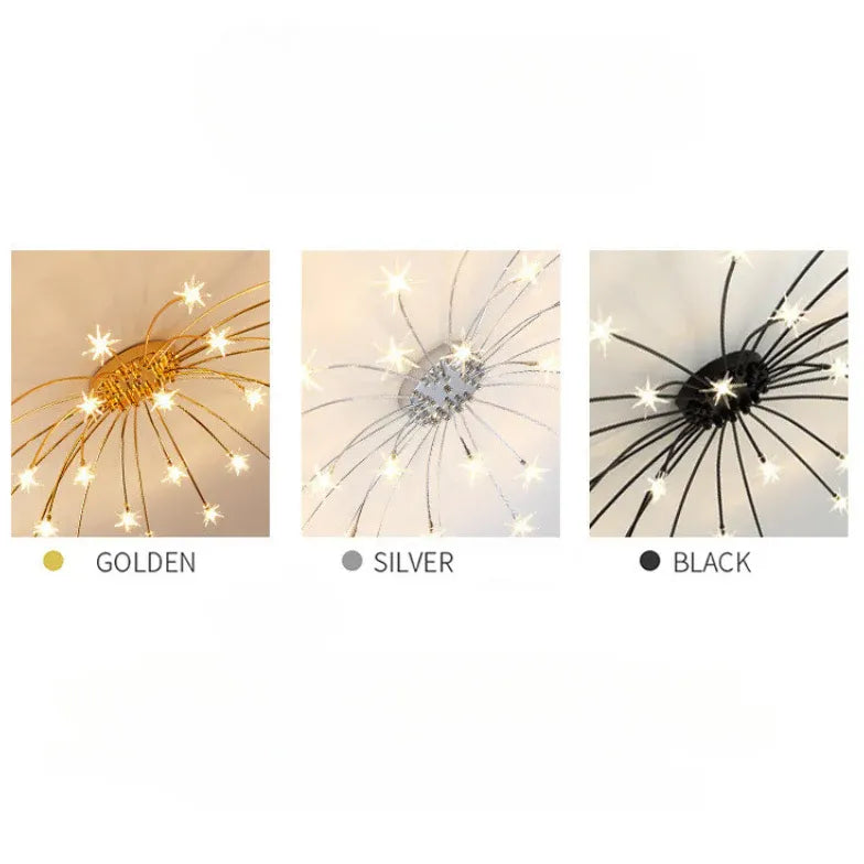 Pyrotechnics Modern LED Flush Ceiling Lights