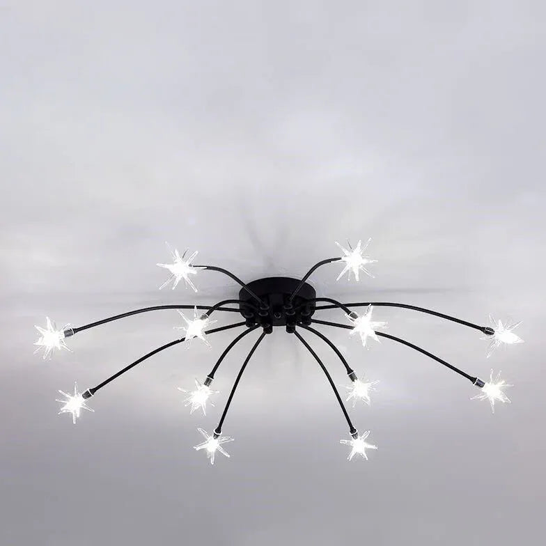 Pyrotechnics Modern LED Flush Ceiling Lights