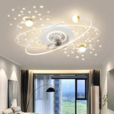 Galaxy Orbit Modern Deckenventilator mit Licht