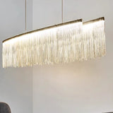 Gold Chain Kitchen Pendant Light