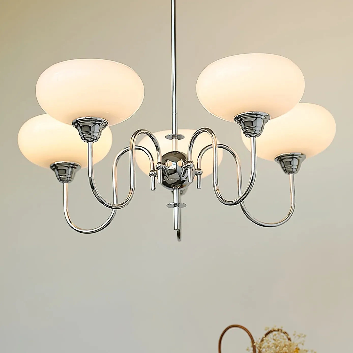 Deckenleuchte Messing Gold mit Bauhaus-Design und Glas - Clowas.de