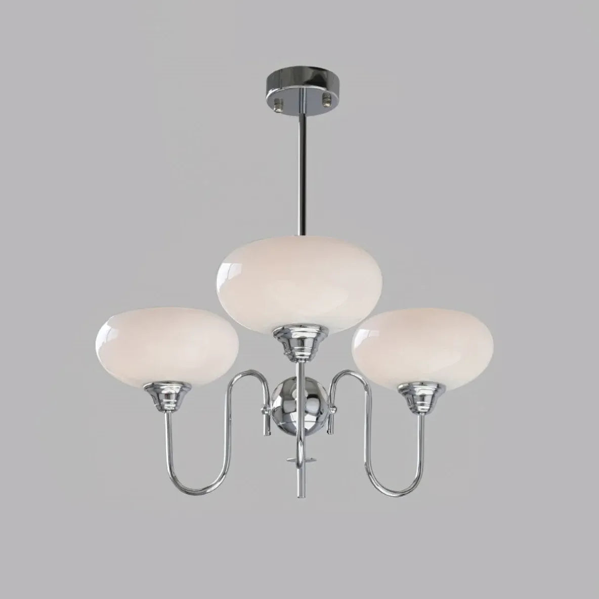 Deckenleuchte Messing Gold mit Bauhaus-Design und Glas - Clowas.de
