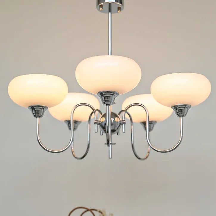 Deckenleuchte Messing Gold mit Bauhaus-Design und Glas - Clowas.de