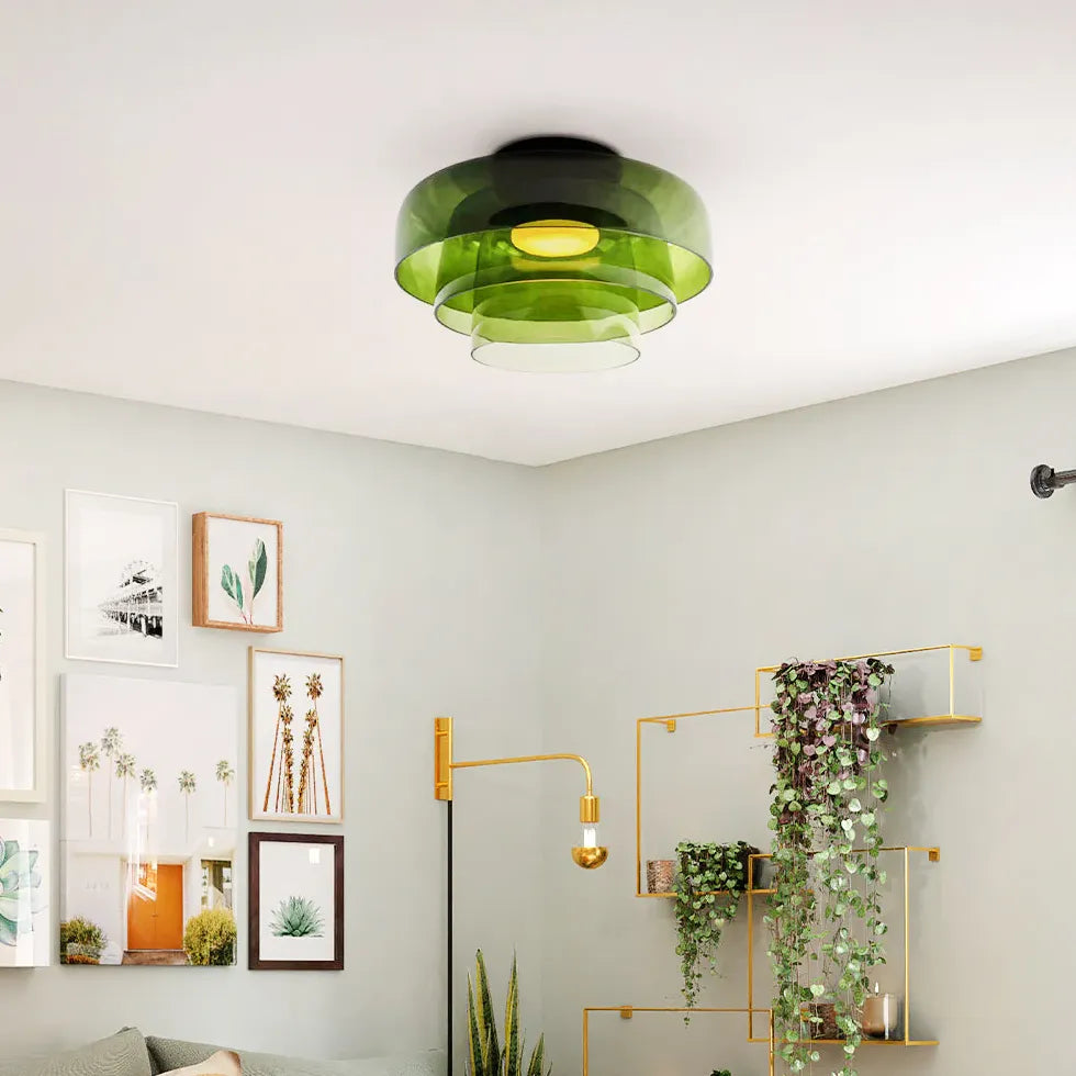 Schlafzimmer Deckenleuchte LED dimmbar nordisches Design kreativ - Clowas.de