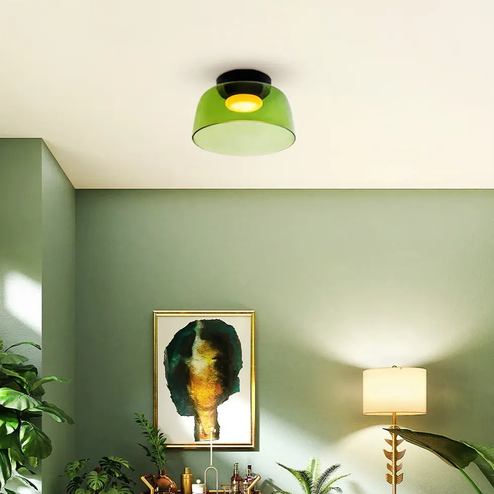 Schlafzimmer Deckenleuchte LED dimmbar nordisches Design kreativ - Clowas.de