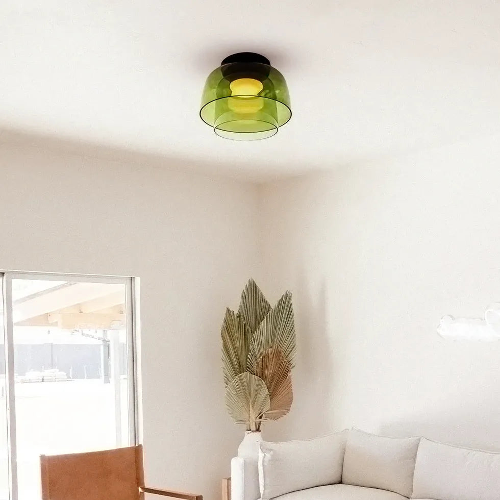 Schlafzimmer Deckenleuchte LED dimmbar nordisches Design kreativ - Clowas.de