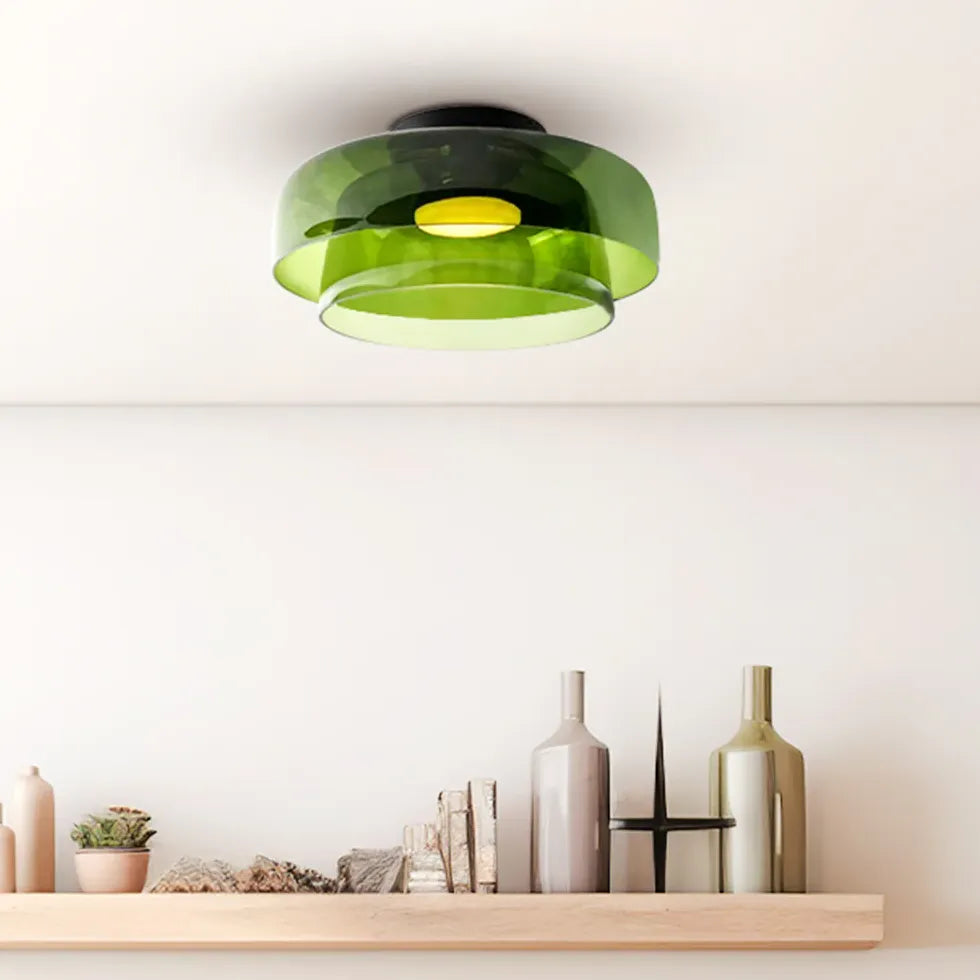 Schlafzimmer Deckenleuchte LED dimmbar nordisches Design kreativ - Clowas.de