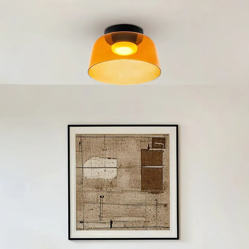 Schlafzimmer Deckenleuchte LED dimmbar nordisches Design kreativ - Clowas.de