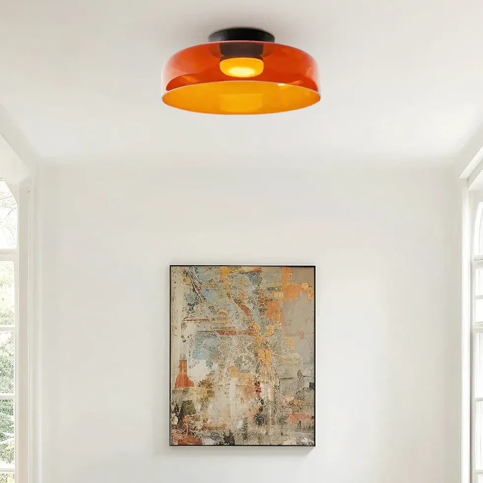 Schlafzimmer Deckenleuchte LED dimmbar nordisches Design kreativ - Clowas.de