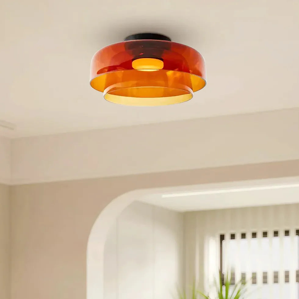 Schlafzimmer Deckenleuchte LED dimmbar nordisches Design kreativ - Clowas.de