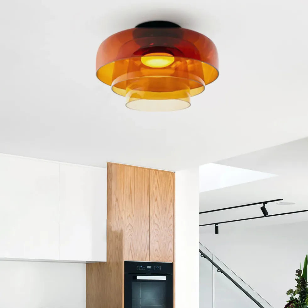 Schlafzimmer Deckenleuchte LED dimmbar nordisches Design kreativ - Clowas.de