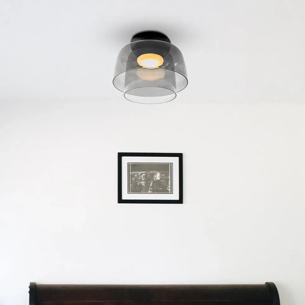 Schlafzimmer Deckenleuchte LED dimmbar nordisches Design kreativ - Clowas.de