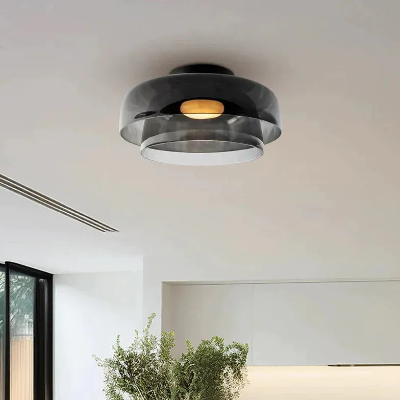 Schlafzimmer Deckenleuchte LED dimmbar nordisches Design kreativ - Clowas.de
