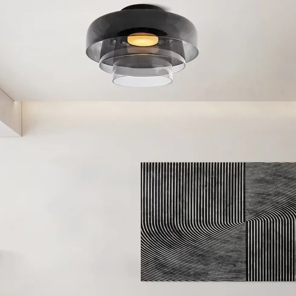 Schlafzimmer Deckenleuchte LED dimmbar nordisches Design kreativ - Clowas.de
