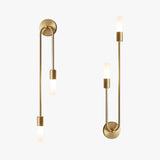 wandleuchter gold moderne minimalistische zwei Lampen