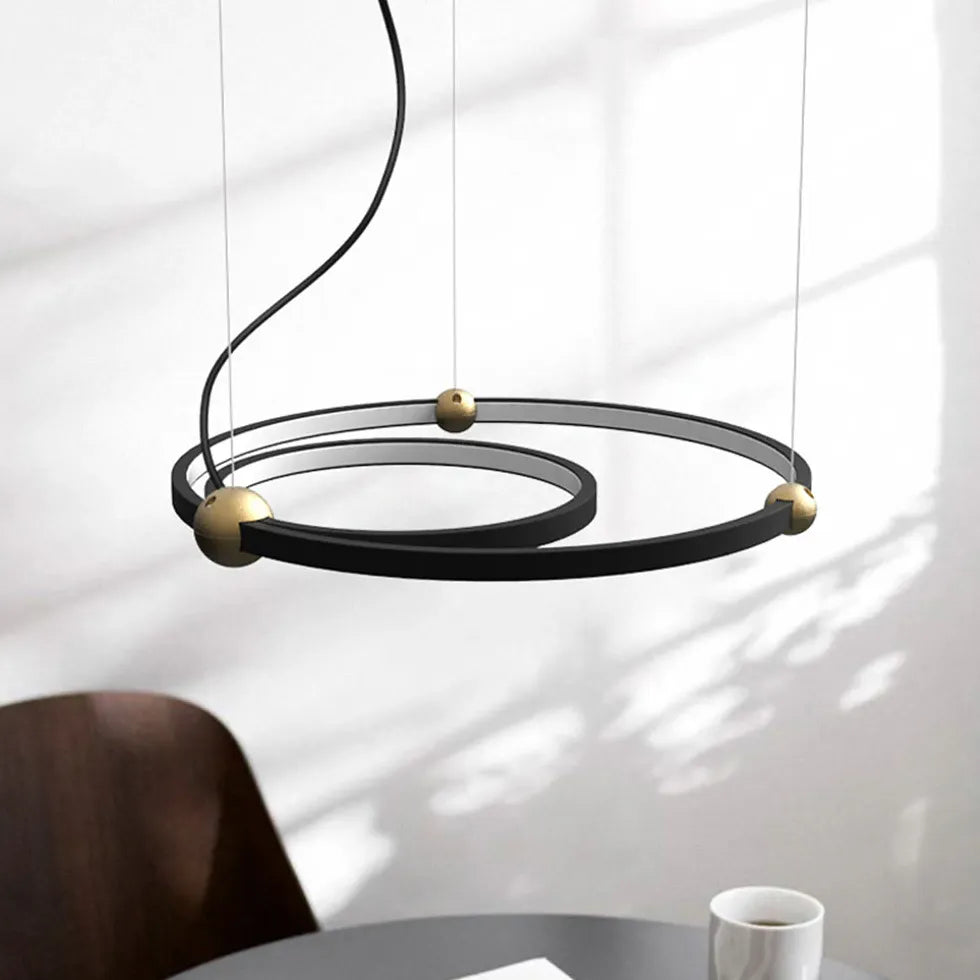 Minimalistische Pendelleuchte in modernem nordischen Schwarz - Clowas.de