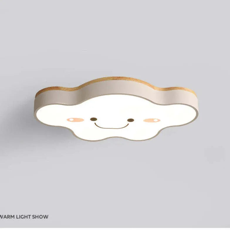 Cute Clouds Bedroom LED Flush Ceiling Lights