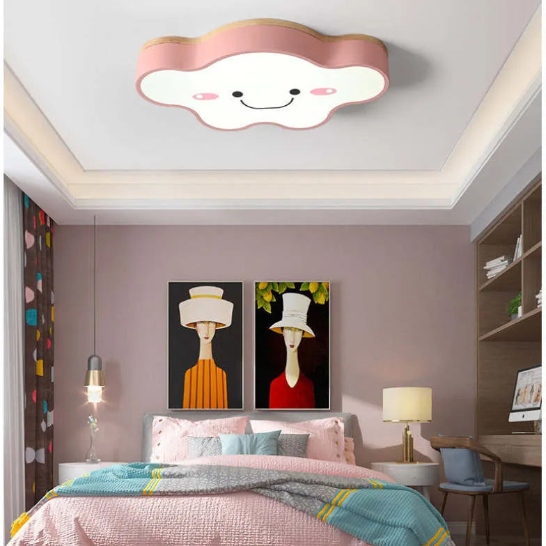 Cute Clouds Bedroom LED Flush Ceiling Lights