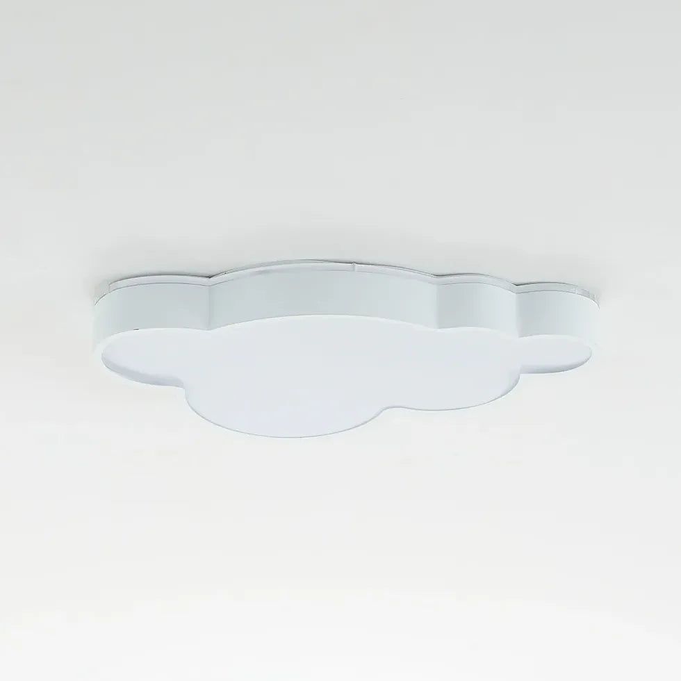 Plane Clouds LED White Flush Ceiling Lights