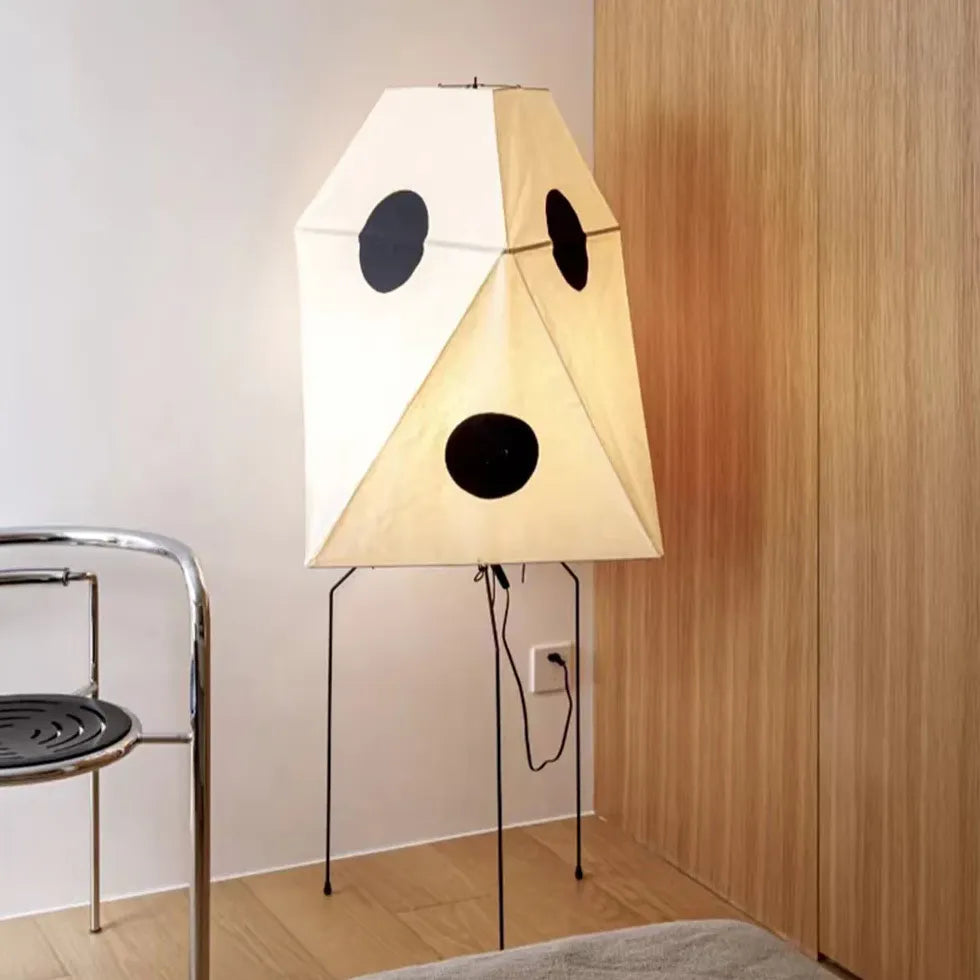 Geometric Shape Modern Art Tripod Floor Lamp