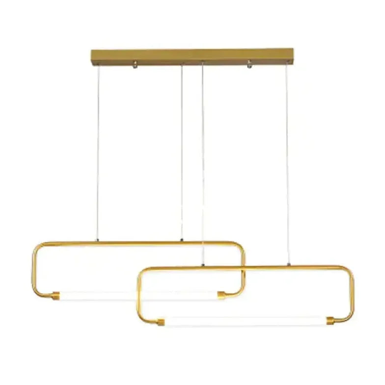 Modern Hängelampe Esstisch Skandinavische Minimalistische Rechteckform - Clowas.de