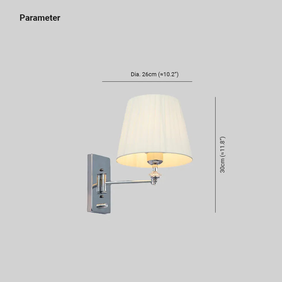 LED Wandleuchte mit Dimmer für ein schlichtes