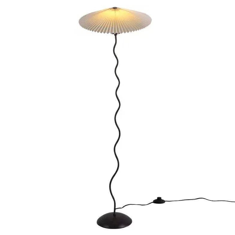 Quallendesign moderne Stehlampe