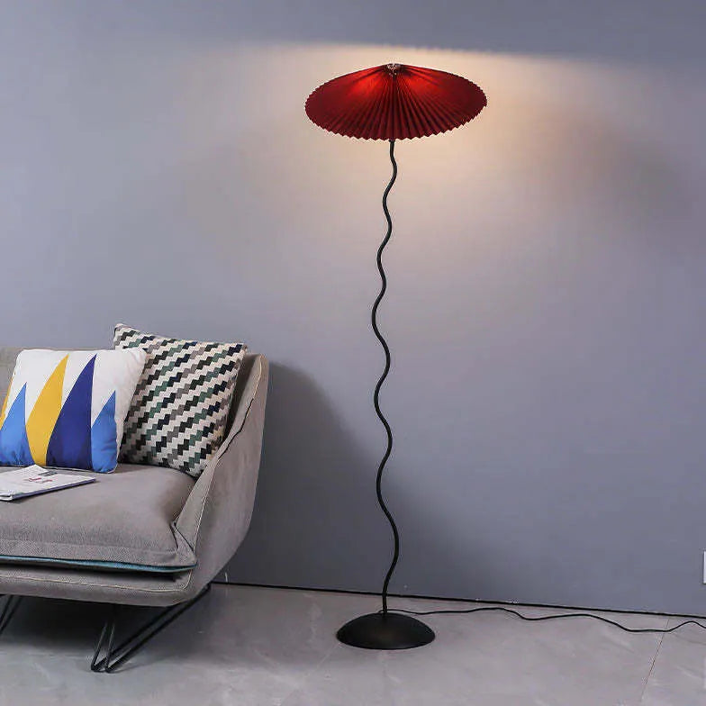 Quallendesign moderne Stehlampe